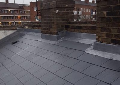 New slate roof